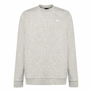 Herren Sweater ohne Kapuze Oakley Relax Crew Sweatshirt 2.0 Grau