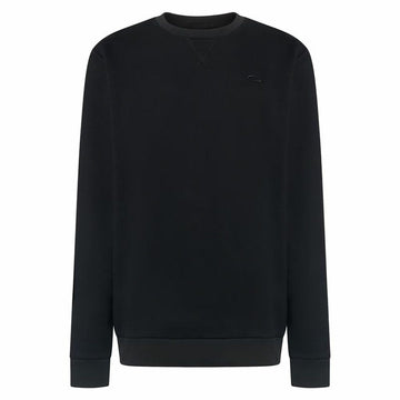 Herren Sweater ohne Kapuze Oakley Relax Crew Sweatshirt 2.0 Schwarz