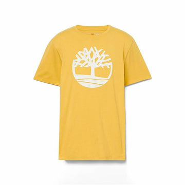 T-shirt à manches courtes homme Timberland Kennebec River Tree Logo Short Jaune