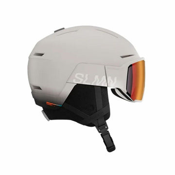 Ski Helmet Salomon L47616300 White Grey Unisex