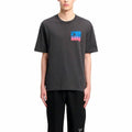 Herren Kurzarm-T-Shirt Reebok Gs Hs Shaq Silo Logo Schwarz