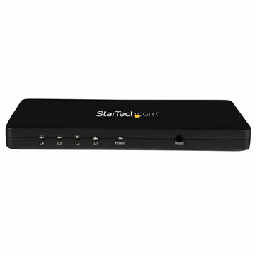 Commutateur HDMI Startech ST124HD4K Noir