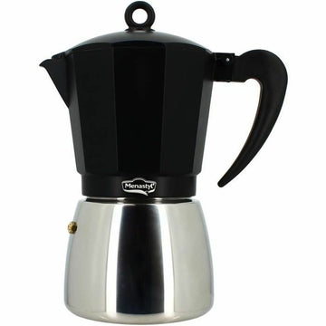 Italienische Kaffeemaschine Menastyl Aluminium 12 Kopper (12 Stück)