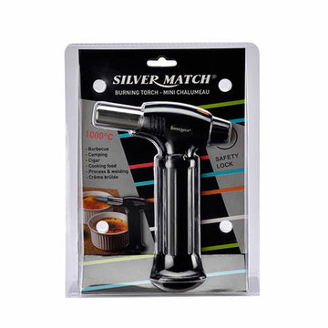Kitchen Blowtorch Silver Match Professional
