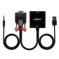 VGA-zu-HDMI-Adapter mit Audio LINDY 38284 Schwarz