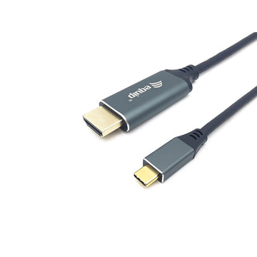 USB-C zu HDMI-Kabel Equip 13341507101 Schwarz 1 m