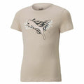 Kurzarm-T-Shirt für Kinder Puma Beige
