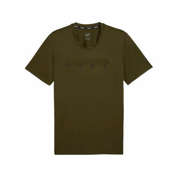 Kurzärmliges Sport T-Shirt Puma Energy Cloudspun Graphic Gold