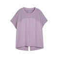 Women’s Short Sleeve T-Shirt Puma Cloudspun Mix Lavendar