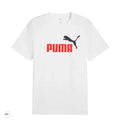 Men’s Short Sleeve T-Shirt Puma ESS 2 COLOR No. 1 Logo Tee SS25 684708 02 White