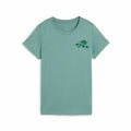 Damen Kurzarm-T-Shirt Puma Graphics Train Conce grün