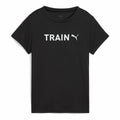 Damen Kurzarm-T-Shirt Puma Graphics Schwarz