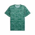 Men’s Short Sleeve T-Shirt Puma Tad Essentials Blue Green