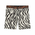 Leggings de Sport pour Femmes Puma Animal Remix 5" Bike Zebra Blanc