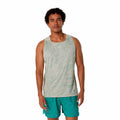 Tanktop Mann Asics Fujitrail Singlet Grau Hellgrau