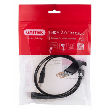 Câble HDMI Unitek C11063BK-1M Noir 1 m
