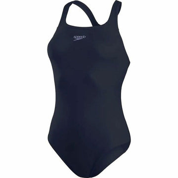 Damen Badeanzug Speedo Eco Endurance+ Medalist Marineblau