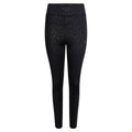 Leggings de Sport pour Femmes Dare 2b Shine Bright Noir