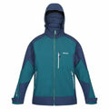 Sportjackefür Herren Regatta Hewitts VII Blau grün Kapuze
