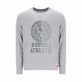 Herren Langarm-T-Shirt Russell Athletic Collegiate Hellgrau