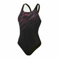 Damen Badeanzug Speedo Hyperboom Placement  Schwarz
