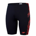 Herren Badehose Speedo Tech Panel Jammer Schwarz