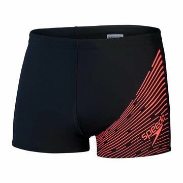 Herren Badehose Speedo Aquashort  Schwarz