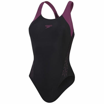 Damen Badeanzug Speedo Hyperboom Splice Lila