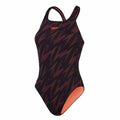 Damen Badeanzug Speedo Hyperboom Allover Orange