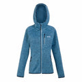 Fleece Regatta Wms Hood Newhill Indigo Damen
