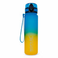 Water bottle Regatta Tritan Flip Yellow Blue 600 ml