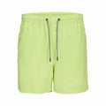 Child's Bathing Costume Jack & Jones Jjswim Double Logo Ly Light Green