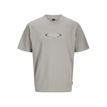 Herren Kurzarm-T-Shirt Jack & Jones JCOPACER BRANDING PRINT 12273880 Grau