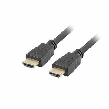Câble HDMI Lanberg CA-HDMI-10CC-0100-BK Noir 10 m 4K Ultra HD Prise Mâle/Prise Mâle