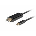 Câble USB-C vers HDMI Lanberg CA-CMHD-10CU-0018-BK 1,8 m Noir