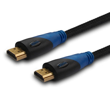 Câble HDMI Savio CL-02 Bleu Noir 1,5 m