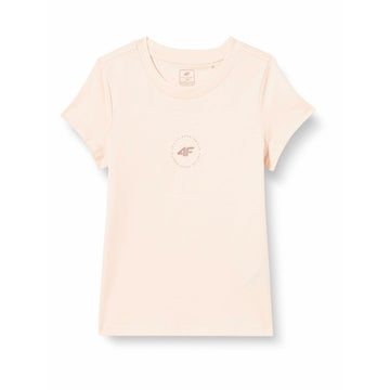 Child's Short Sleeve T-Shirt 4F F0817 Cream