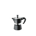 Italienische Kaffeemaschine Bialetti Moka Express Schwarz Aluminium 6 Tassen