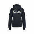 Sweat à capuche femme Kappa Yutsuko Noir