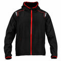 Sweat à capuche Sparco Coupe-vent Noir