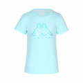 T shirt à manches courtes Enfant Kappa Quissy Blue Aigue marine