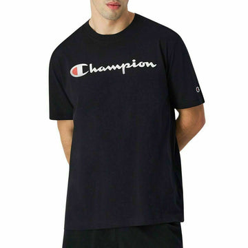 Herren Kurzarm-T-Shirt Champion SS TEE 220256 Schwarz