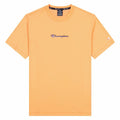 Kurzarm-T-Shirt Champion Crewneck M Orange