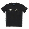 Herren Kurzarm-T-Shirt Champion Crewneck Schwarz