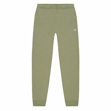 Adult's Tracksuit Bottoms Champion Rib Cuff Green Men