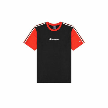 Herren Kurzarm-T-Shirt Champion Crewneck Schwarz