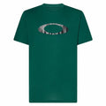 Herren Kurzarm-T-Shirt Oakley O-Bold Blau
