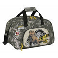 Sac de sport Jurassic World Warning Gris 40 x 24 x 23 cm Enfant