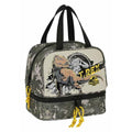 Thermal Lunchbox Jurassic World Warning Grey 20 x 20 x 15 cm
