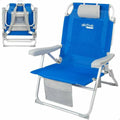 Strandstuhl Aktive 55 x 66 x 86 cm Blau Grau